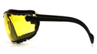 Тактичні окуляри з можливістю установки диоптрической вставки Pyramex V2G amber жовті - зображення 4