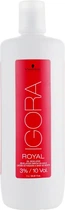 Лосьон-проявитель 3% - Schwarzkopf Professional Igora Royal Oxigenta 1000ml (11037-29584)
