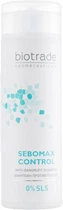 Безсульфатный шампунь против перхоти для всех типов волос - Biotrade Sebomax Control Anti-Dandruff Shampoo 200ml (433673-28484)