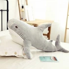 Іграшка м'яка велика My Kigu Акула Антистрес Плюшева Сіра 100 см (9005)
