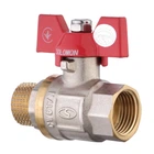 Кран шаровый прямой Solomon 3/4″ НВ КБ PN40 B1008