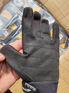 Тактические перчатки рукавицы TEXAR DRAGO защитные перчатки ХL Черный - изображение 3
