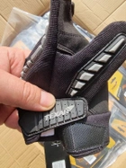 Тактичні рукавички рукавиці TEXAR DRAGO захисні рукавички для ЗСУ ХL Чорний - зображення 4
