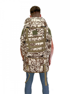 Рюкзак тактический 80л пиксель , рюкзак военный камуфляжный , тактический рюкзак походный - изображение 3