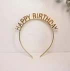 Обруч Для Волос Happy Birthday Золото