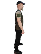 Военная тактическая футболка ВСУ размер M (48-50) 120160 хаки - изображение 5