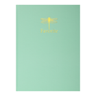 Книга канцелярская Buromax Favourite Pastel А4 96 листов в клетку офсет твердая обложка мятный (BM.2400-438)
