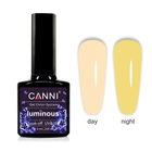 Гель-лак CANNI Luminous 806 крем-брюле - солнечный желтый, 7,3 ml