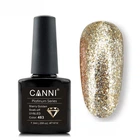 Гель-лак жидкая фольга CANNI 483 светлое золото, 7,3 ml