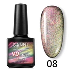 Гель-лак CANNI 9D Galaxy Cat eye 08 рожевий-золотий, 7,3 ml