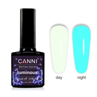 Гель-лак CANNI Luminous 801 айвори - голубой, 7,3 ml