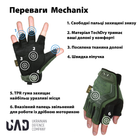 Перчатки военные тактические короткие M-PACT Mechanix Олива XL - зображення 3