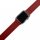 Ремешок HiC for iWatch 45/44/42mm - New Leather Link Red (LLNK4244RD) - изображение 3