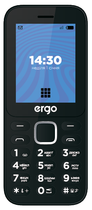 Мобільний телефон ERGO E241 Dual Sim Black (6716239)