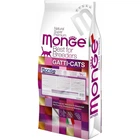 Корм Monge Cat Sterilized для котов всех пород со вкусом курицы и лосося