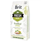 Сухий корм Brit Fresh Active Run&Work для активних дорослих собак з качкою і пшоном