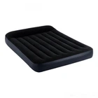 Односпальний надувний матрац Intex 64148 Pillow Rest Classic Airbed (191х137 см) + Вбудований електронасос 220В