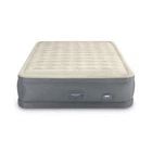 Двоспальне надувне ліжко Intex 64926 PremAire Airbed (152x203x46), + насос 220В, USB заряджання, LED підсвічування
