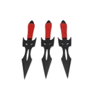 Ножи метательные Red Sharp комплект 3 в 1 - изображение 1