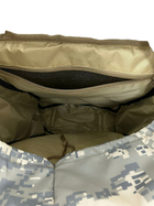 Рюкзак раскладной пиксель камуфляж 70-80 л тактический, армейский, военный, туристический, походный - изображение 7