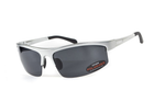 Окуляри поляризаційні BluWater Alumination-5 Silver Polarized (gray) сірі