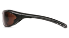 Очки поляризационные защитные 2в1 Venture Gear PMXcite Polarized (sandstone bronze) коричневые - изображение 3