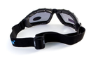 Спортивные маска очки Blu Water Tripster Polarized (gray) серые - изображение 4