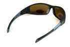 Очки поляризационные BluWater Daytona-3 Polarized (brown) коричневые в черно-серой оправе - зображення 4
