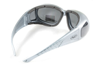 Очки защитные с уплотнителем (тактические) Global Vision Outfitter Metallic (gray) Anti-Fog, серые - изображение 4