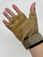 Тактичні рукавиці Пісок COMBAT (M) - изображение 4