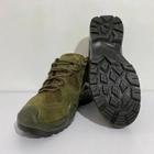 Тактические кроссовки олива Vogel, летние военные кроссовки облегченные, кроссовки для ЗСУ армейские (42-45 р.) Размер 43 - изображение 4
