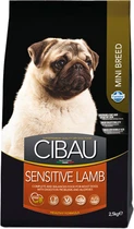 Сухой корм для собак Farmina Cibau Sensitive Adult Mini с чувствительным пищеварением с ягненком
