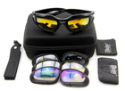 Тактические очки DAISY С5 с поляризацией, 4 комплекта сменных линз - изображение 1