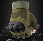 Тактичні рукавиці Outdoor Tactics безпалі олива розмір L - зображення 7