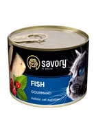 Консервований корм Savory Cat Adult Fish 200 г