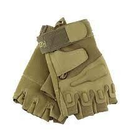Перчатки тактические без пальцев COMBAT размер L армейские цвет хаки штурмовые летние - изображение 8