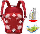 Військово-тактичний рюкзак для чоловіків і жінок 45L із пружинною системою, Колір: Хакі - зображення 5
