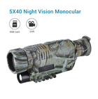 Цифровой Прибор ночного видения Бинокль Camorder NV540 5х40 кратный zoom с функцией записи HD DV для охотников и рыбаков Камуфляж - зображення 8