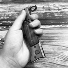 Складний самовикидний ніж із запобіжником №1251 - зображення 6