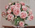 Картина по номерам Садовые пионы (BS5581) Brushme 40x50 см