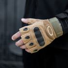 Тактические перчатки Combat с усиленным протектором - изображение 3