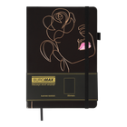 Блокнот деловой Buromax Cherie А5 96 листов обложка из искусственной кожи нелинованный черный (BM.295405-01)