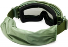 Тактические военные солнцезащитные очки-маска RK3 Зеленый - изображение 3