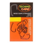 Крючок карповый Wide Gape Straight № 2 Технокарп арт 80042