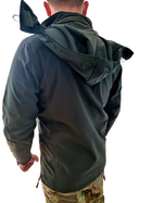 Тактична чоловіча куртка Куртка Softshell Combat , Олива XL - зображення 3