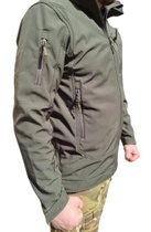 Тактична чоловіча куртка Куртка Softshell Combat , Олива M - зображення 4