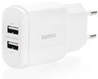 Cетевое зарядное устройство Remax RP-U22m-White