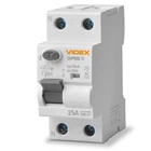 Диференційне реле VIDEX RESIST АС 2п 30мА 10кА 25А (VF-RS10-DR2AC25) 27105