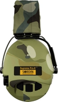 Навушники тактичні активні Sordin Supreme Pro-X LED HB GEL Camo (75302-X-08-S) - зображення 4