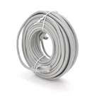 Патч-корд литий VEGGIEG, CCA, UTP, RJ45, Cat.5e, 25m, сірий